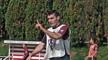 <b>DE VUELTA. </b> Tras varias semanas de baja por lesión, Barral vuelve a una convocatoria.