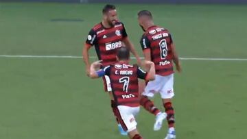 ¡Entró y marcó a los cinco minutos! Isla fue héroe en Brasil