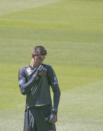 La presentación de Courtois con el Real Madrid en imágenes