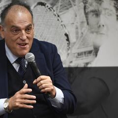 Tebas: "¿Neymar? Siempre ayudan que regresen los grandes"