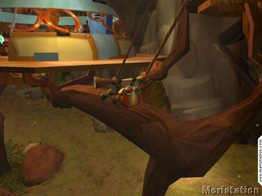 La versión PS2 de Psychonauts dista mucho de estar terminada