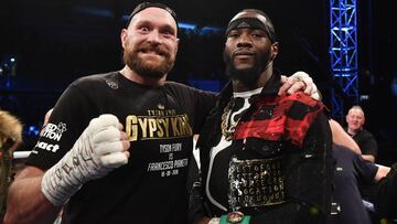Wilder admite que siempre quiso pelear con Fury