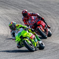 El VR46 desvela que Ducati pidió la moto de Morbidelli para Pecco