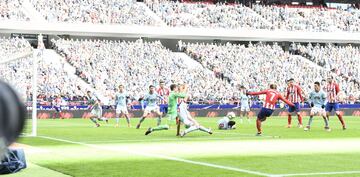 Griezmann marca el 1-0.