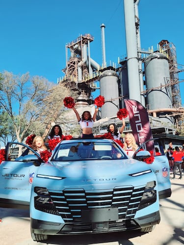 Jetour estuvo presente en el Super Bowl Experience México