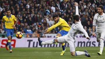 01/03/17 PARTIDO PRIMERA DIVISION
REAL MADRID - LAS PALMAS
PRIMER GOL TANA EMPATE 1-1
NACHO FERNANDEZ