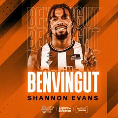 El Valencia Basket ficha a Shannon Evans