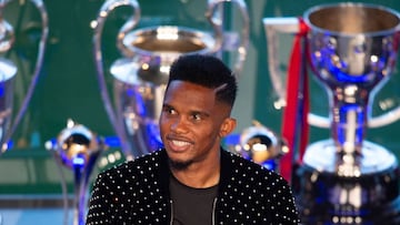 El delantero camerunés del Konyaspor, Samuel Eto'o.