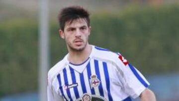 <b>DESDE DENTRO. </b>El luso Dinis, que llegó en enero al Fabril, pasaría al primer equipo en la 2011-12