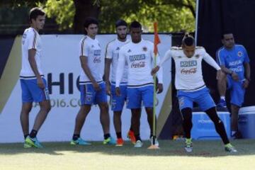 Colombia jugará esté miércoles contra Chile en Chicago.