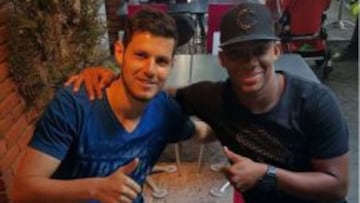 Pedro Franco y Frank Fabra, uno de los dos ser&aacute; campe&oacute;n de la Supercopa Argentina.