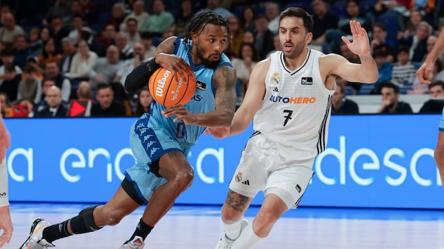 El Madrid se salva por milímetros