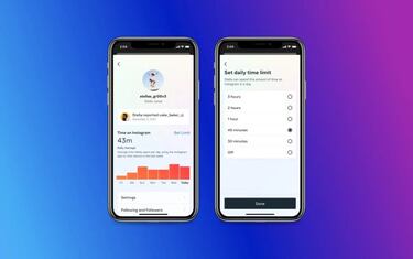 Instagram te reduce las opciones de tu límite de tiempo diario