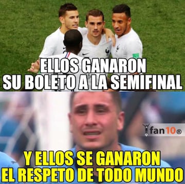 Los memes celebran el pase de Francia a Semifinales