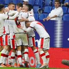 Resumen del Espanyol vs. Rayo Vallecano de la Liga Santander