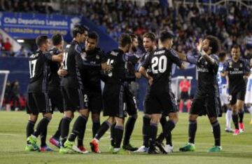 0-3. Morata celebró el tercer gol.