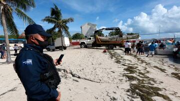 Huracán Delta: Turistas fueron evacuados de zonas hoteleras de Cancún