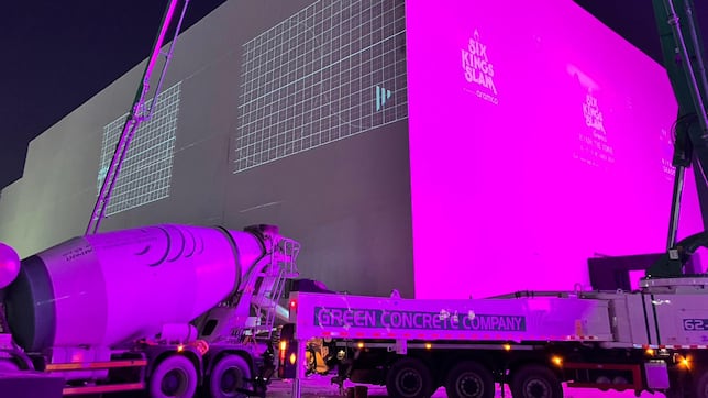 The Venue, la sede del Six Kings Slam, sigue en obras