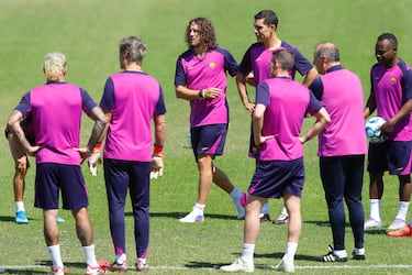 Luis Figo: “Lo que pasó aquí nos preocupó”