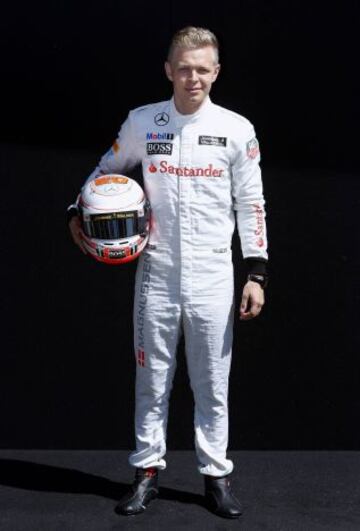 Kevin Magnussen del equipo McLaren Mercedes.