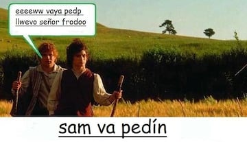 Los mejores memes de Sam va lent¨ªn
