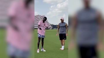 In this viral video, famous Tiktoker Khaby Lame thought he could show Inter Miami’s David Beckham how it’s done, but he instantly regretted that attempt.