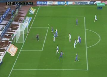 2-2. Luis Suarez anot¨® el gol del empate.