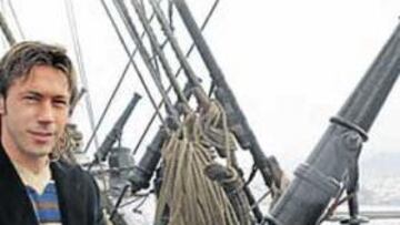 <b>CON GANAS. </b>Alexander Mostovoi está ilusionado ante el reto de poder jugar al fútbol sala en Vigo.