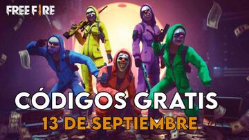 Free Fire | Códigos de hoy martes 13 de septiembre de 2022: recompensas gratis
