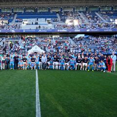 Las Leyendas del Málaga y de la AFE se lo toman muy en serio