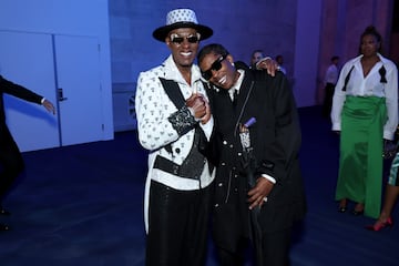 Dapper Dan y A$AP Rocky durante la fiesta de la Gala del Met 2025, "Superfine: Sastrer¨ªa de estilo negro", en el Museo Metropolitano de Arte de la ciudad de Nueva York.