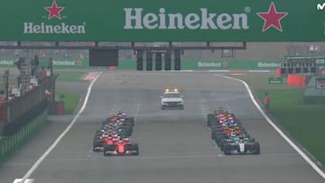 Vettel investigado por la posición del Ferrari en parrilla