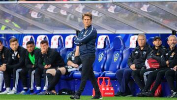 Barros Schelotto en partido con LA Galaxy ante Chicago Fire