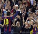 Messi (77) supera a Cristiano: máximo goleador Champions