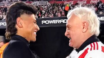 Beto Alonso, mítico jugador de River Plate, habló sobre Jorge Carrascal y los consejos que hace poco le dio. Espera que el colombiano triunfe