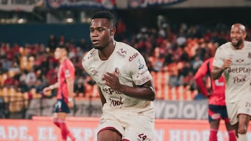 Tolima, con corazón: Aguanta con nueve y rescata un empate ante DIM