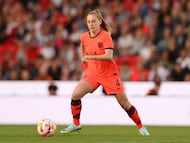 After eight seasons with Manchester City, Euro 2022 winner Walsh, 25, has moved to Spanish champions Barcelona for a bumper fee.