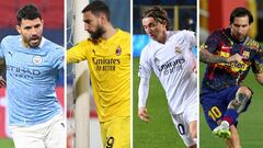 2021 free agents XI: Messi, Modric, Aguero, Ramos....
