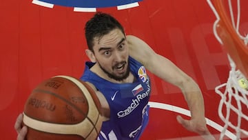 Tomas Satoransky, con la Rep&uacute;blica Checa, en el Mundial de China 2019.