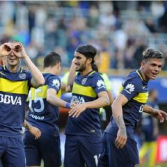 Sebastián Pérez tuvo un buen debut en goleada de Boca
