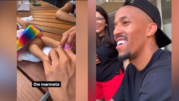 Militao ensaya poner un pa?al tras saber que va a ser padre: atentos, no tiene desperdicio