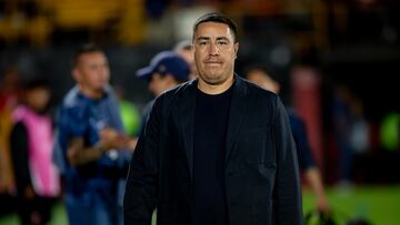 Efrain Juarez head coach of Pumas during the round of 16 second leg match between LD Alajuelense and Pumas UNAM as part of the CONCACAF Champions Cup 2025, at Alejandro Morera Soto Stadium on March 13, 2025 in Alajuela, Costa Rica.