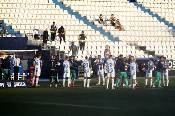 Pasillo del Legan¨¦s al Real Madrid campe¨®n de Liga