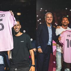 Camiseta de Lionel Messi y Sergio Busquets ya está disponible en la tienda oficial de Inter Miami