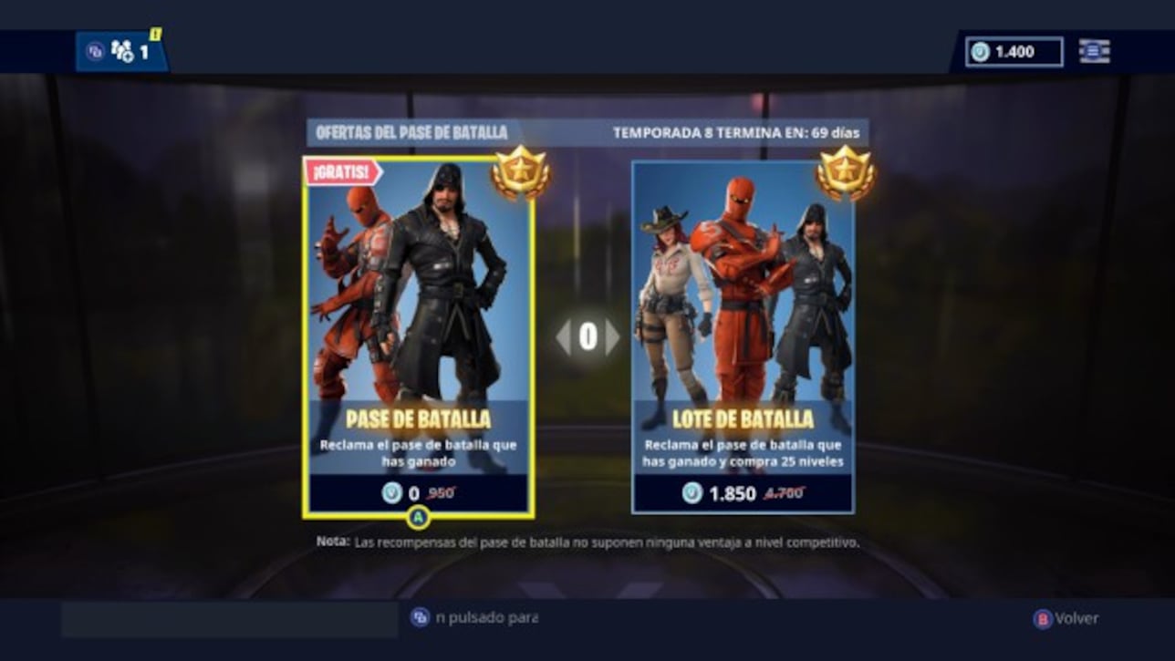 Fortnite Temporada 8 Todos Los Skins Y Recompensas Del Pase De Batalla Meristation 4669