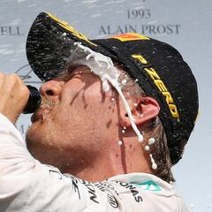 Rosberg cruises to victory unchallenged at Belgian GP