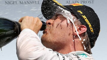 Rosberg cruises to victory unchallenged at Belgian GP