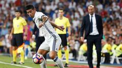 James sigue ausente en los entrenamientos del Madrid