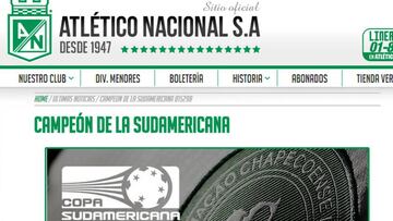 Oficial: Atlético Nacional pide que Chapecoense sea campeón