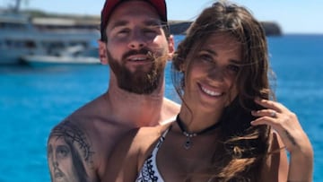 Lionel Messi y Antonella Roccuzzo han hecho una petici&oacute;n a los invitados a su boda.